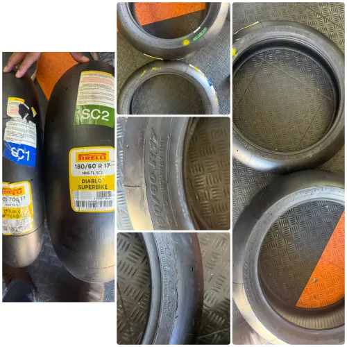 Pneu Pirelli SBK Slick 120/180
