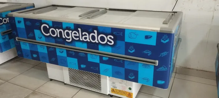 Ilha de Congelados ideal para Supermercados
