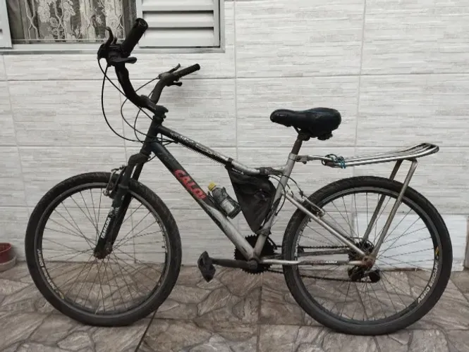 Bicicleta Caloi com Bagageiro Garoupa