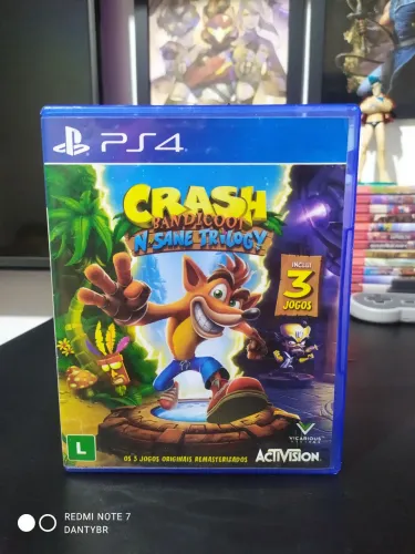 Crash bandicoot collection - Ps4 - Box + Encarte Originais