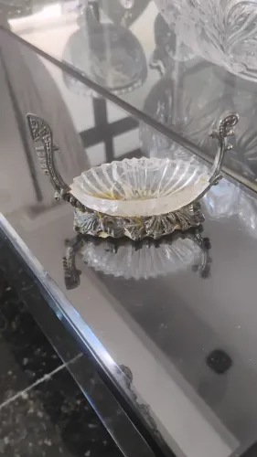Peça antiga e decorativa Vintage em formato de gôndola