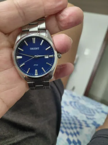 Relógio Orient usado poucas vezes com todos acessórios originais 300 reais tra *.