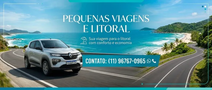 Pequenas viagens interior e literal