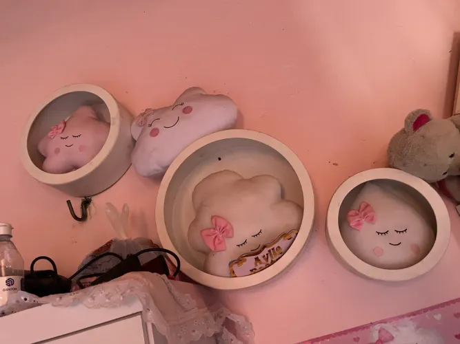 Nicho para quarto de bebê 