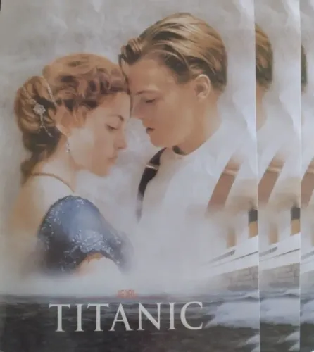 Papéis de carta e envelopes com tema do Titanic