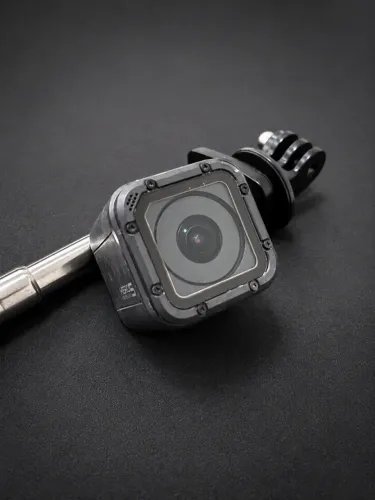 Gopro hero 5 session com estabilização+Cartão SD 64+Bastão selfie+case tanque+acessórios