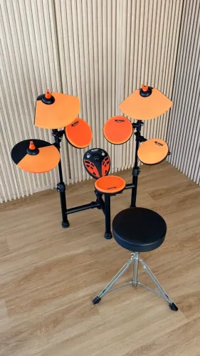 Bateria eletronica Orange Ed2 X-pro C.ibanez cor Laranja