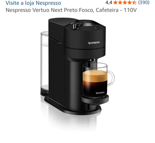 Cafeteira Nespresso Vertuo Next