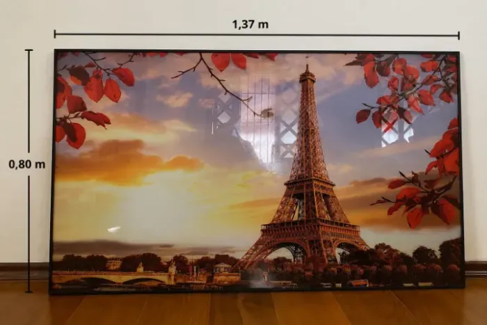 Quadro Torre Eiffel Gigante - Excelente Estado