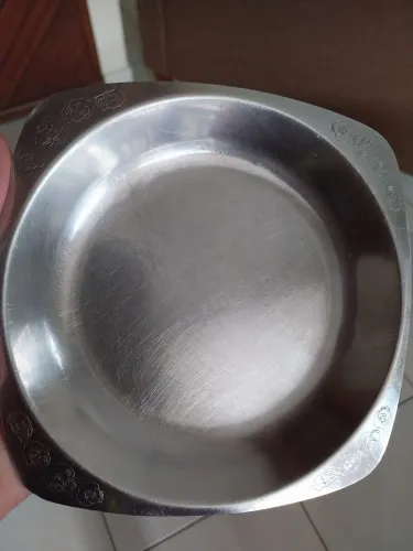 Prato Inox Trapalhões