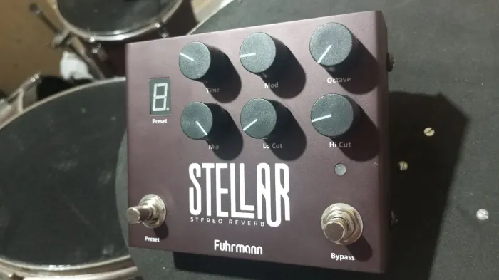 Pedal Reverb Fuhrman Stellar troco por Notebook