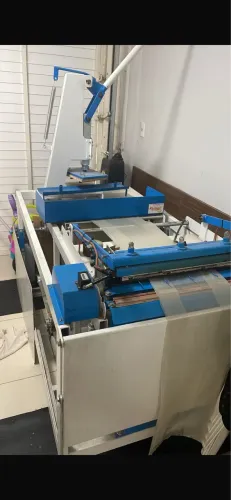 Máquina corta e solda de sacola/ sacos de lixo