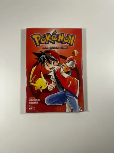 Coleção Mangá Pokémon Adventures Volumes 1 ao 3 | Manga Pokemon Red Green & Blue | Panini