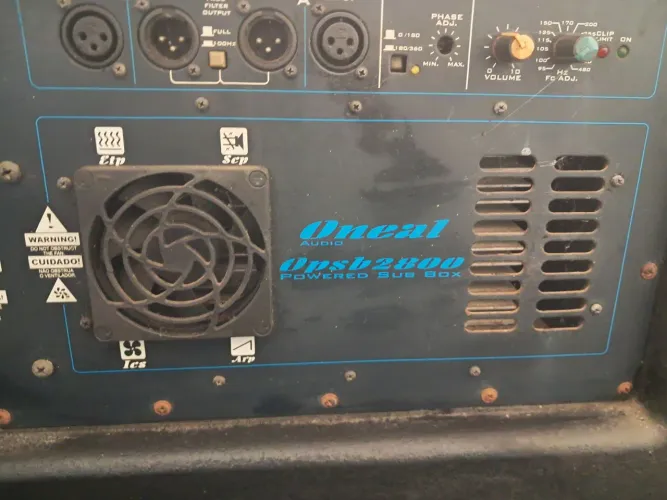 Subwoofer Ativo Oneal OPSB 2800