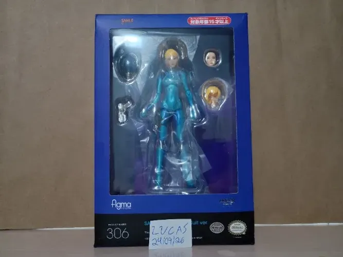 Figma Samus Metroid Zero suit original lacrada