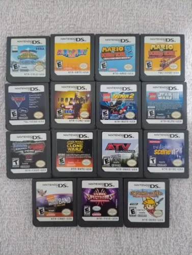 JOGOS NINTENDO DS LOTE 
