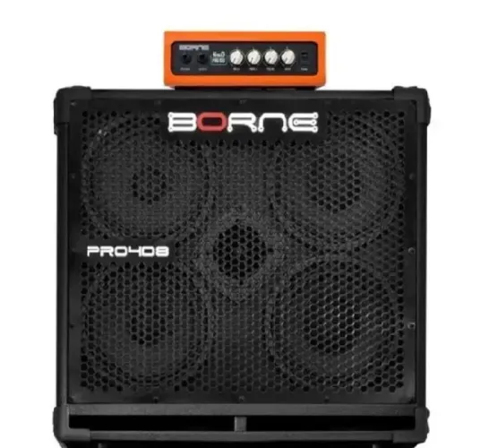 Combo Borne Cabeçote Nano Pro 150W + Caixa Pro 408 
