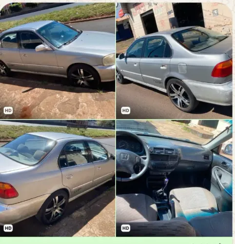 Honda Civic Sedan LX 1.6 16V Mec. 4P 2000
