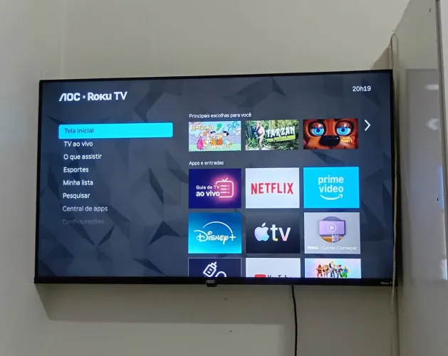 Tv smart 43 polegadas nova