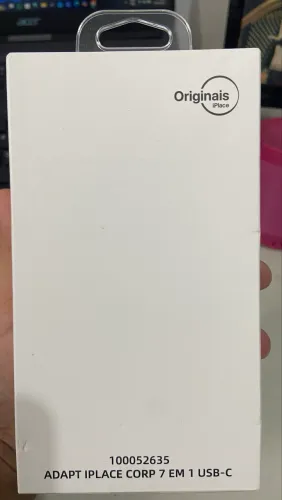 Adaptador Multiportas 7 em 1, Original iPlace
