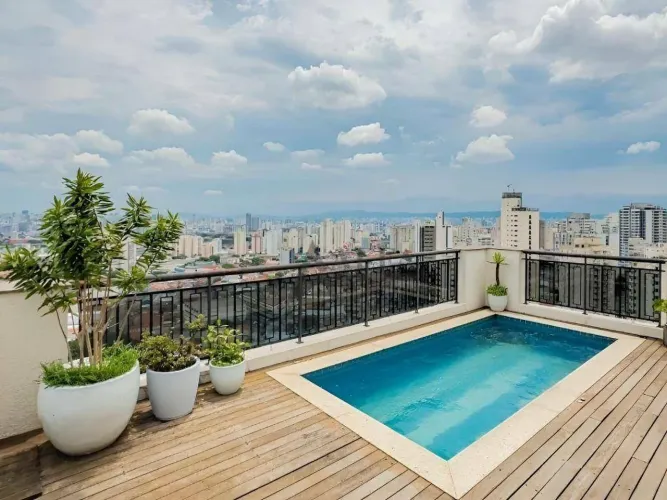 ** Vitale Moóca - OPORTUNIDADE - Cinematográfica cobertura duplex c/ ampla área gourmet c/