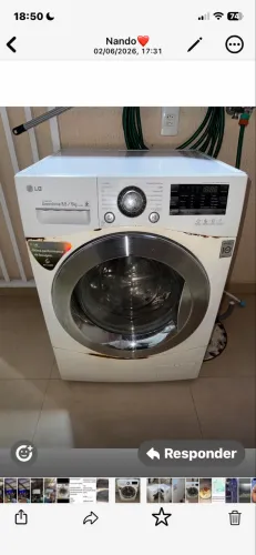 Lava e seca LG para conserto 