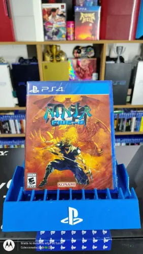 Ninja Five-0 Numerado Limited Run Games Jogo de PS4 Novo Lacrado