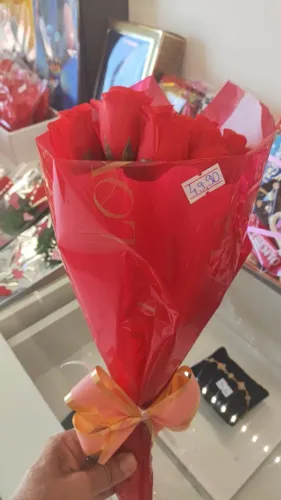 Buquê de Rosas flores eternas 