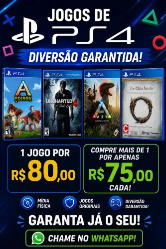Jogos de PS4 