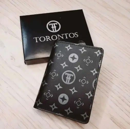 Carteira Masculina Slim Couro Torontos Premium Porta Cartão CNH