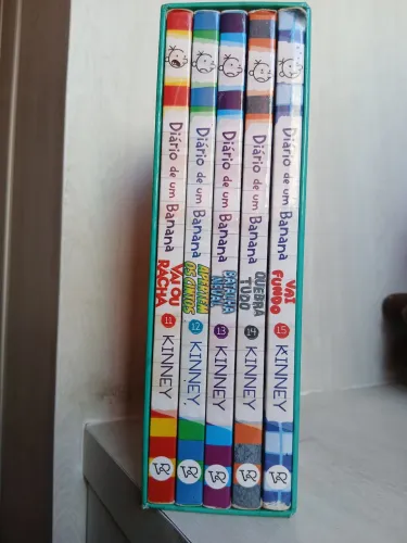 Box de Livros Diário de um banana (volumes 11-15)