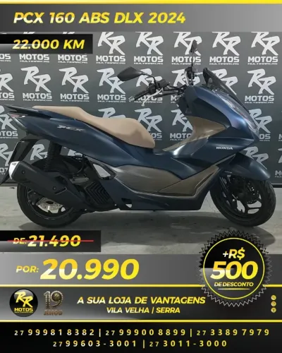 Moto Honda PCX 160 DLX ABS 2024