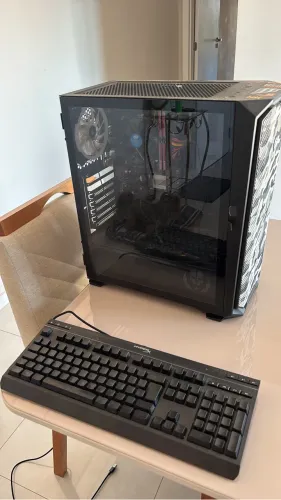 Kit Informática - PC + Teclado HyperX + Wi-Fi Mesh + Roteador Intelbras