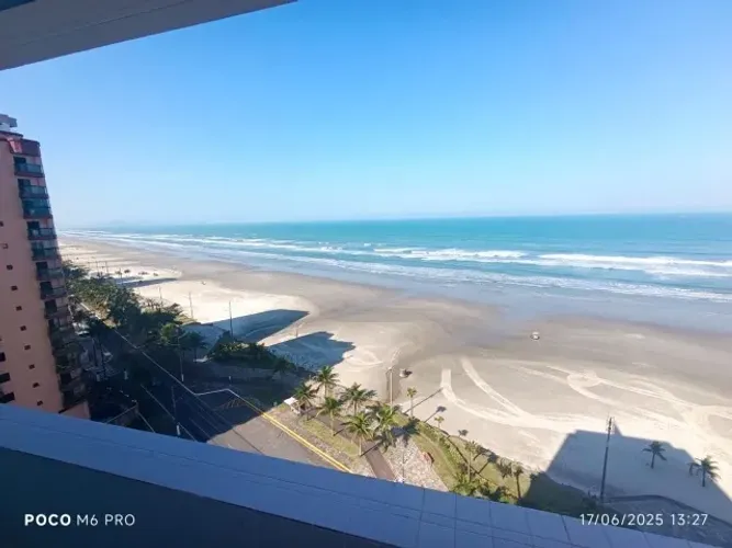 Apartamento venda Caiçara Praia Grande frente mar