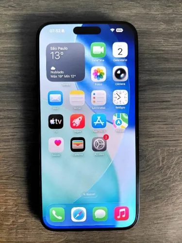 iPhone 15 Pro Max 256Gb Azul Titânio