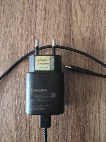 Carregador original samsung 25w