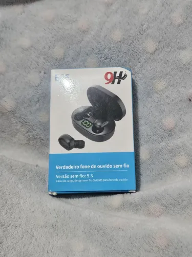 Fone De Ouvido Sem Fio E6s Bluetooth 5.0 Tws Preto