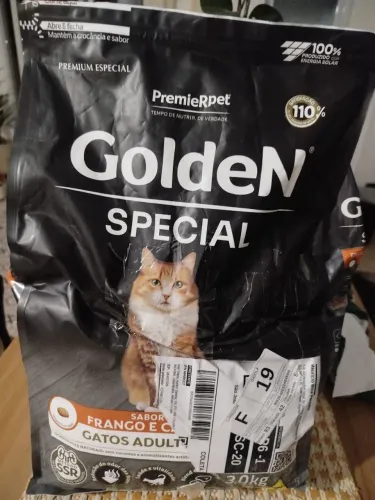 Ração para gatos 3 kg Especial