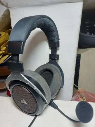 headset gamer corsair hs60 haptic bass funcionando perfeitamente som irado