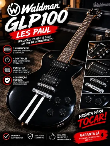 Guitarra Les Paul waldman GLP-100
