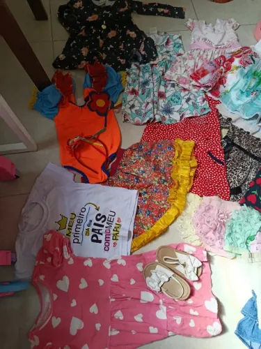 Lotinho roupas menina