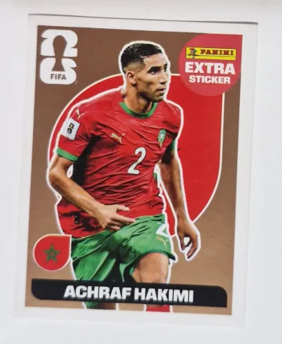 HAKIMI BRONZE FIGURINHAS PANINI EXTRA LEGENDS ORIGINAIS COPA DO MUNDO