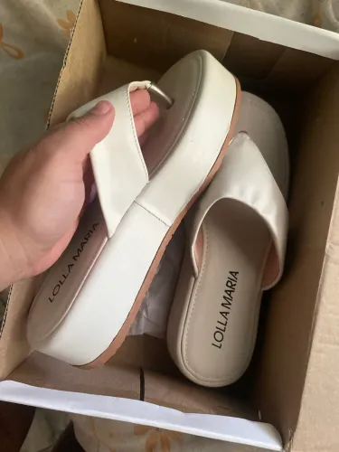 CHINELO FEMININO SANDÁLIA PLATAFORMA FLATFORM ASA DELTA LOLLA MARIA