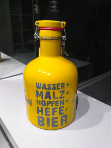 Growler cerâmico para chopp 2 litros