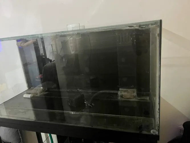 Aquário com sump 