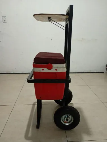 Carrinho de praia p/cooler 