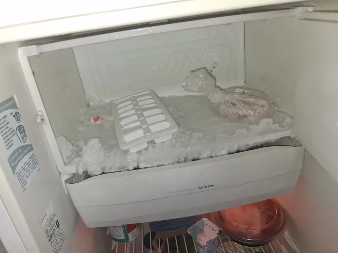 Geladeira electrolux usada funcionando