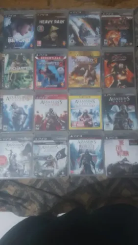 Vendo coleção de jogos ps3