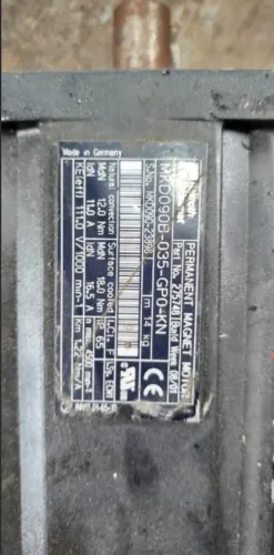 Servomotor Rexroth Indramat MKD090B-035-GP0-KN