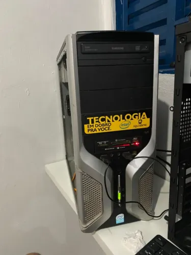 Computador Core 2 Duo E4500 4GB + Monitor AOC, Teclado e Mouse